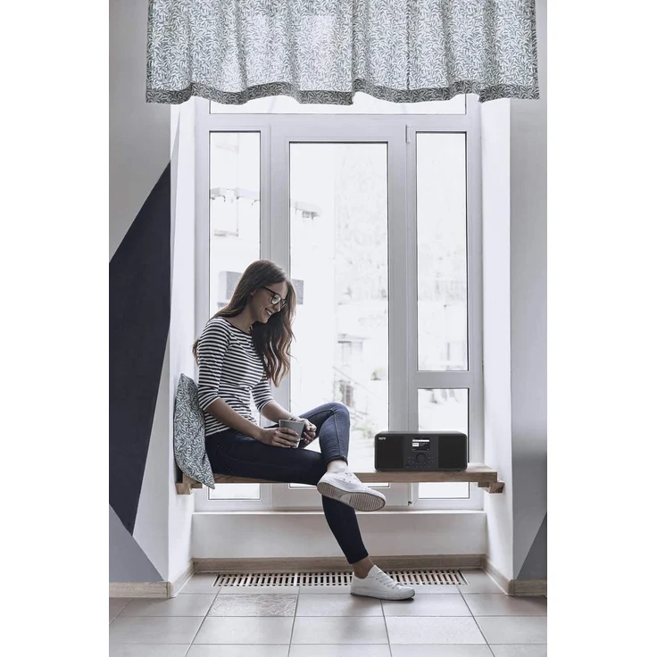 Imperial Dabman i205 Tischradio mit Bluetooth, WLAN, TFT-Display, braun, schwarz – Bild 6