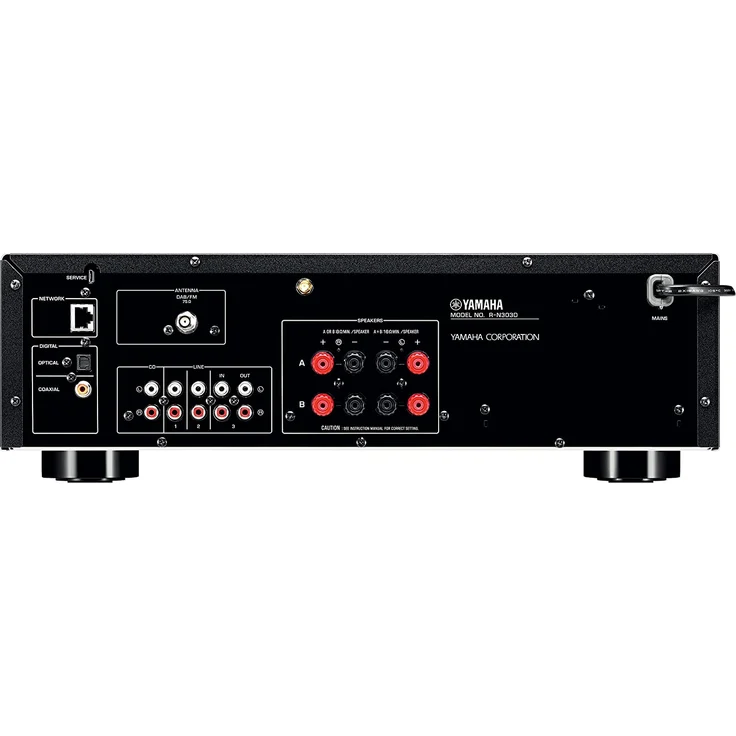 Yamaha R-N303D schwarz – Bild 2