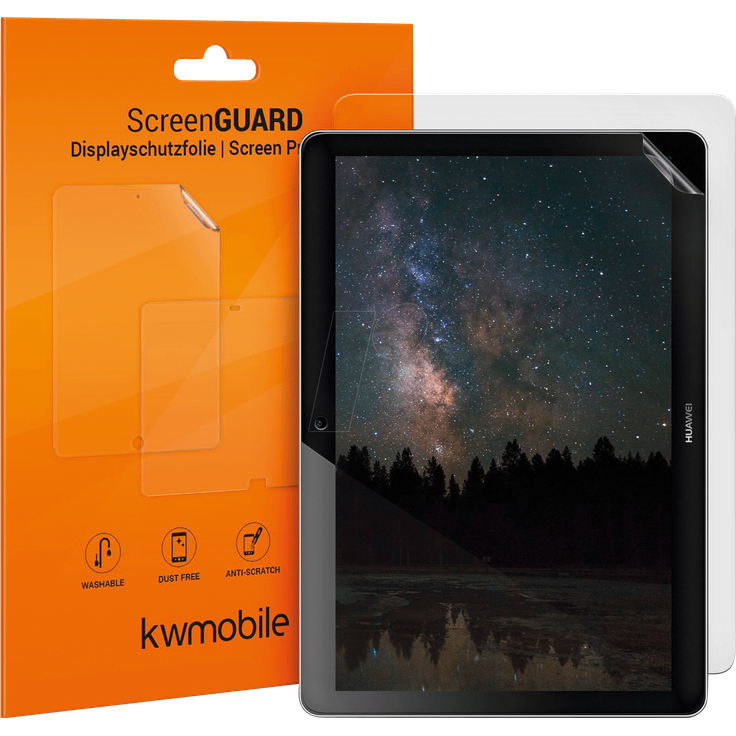 2x Displayschutzfolie matt für Huawei MediaPad T3 10, Transparent (41883.2)