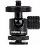 Dörr Micro Kugelkopf DB-14 1/4 Zoll mit Blitzschuhadapter