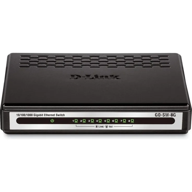 D-Link 8-Port Unmanaged Gigabit Switch (GO-SW-8G)