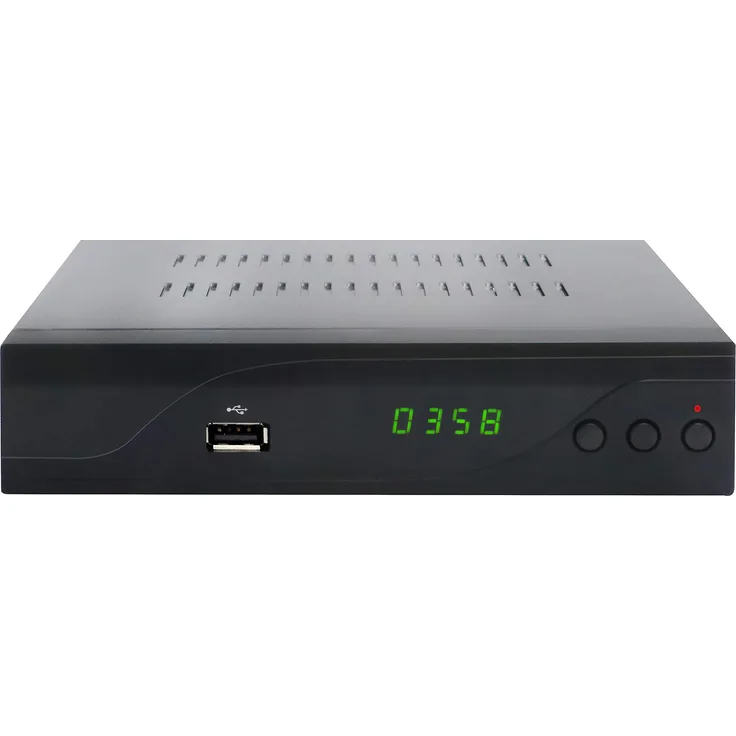 Denver Electronics DVBC-120 TV Set-Top-Box Kabel Full-HD Schwarz, TV Set-Top-Boxen, Kabel, DVB-C, 4:3, 16:9, MPEG4, JPEG, Schwarz
