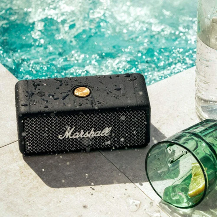 Marshall Emberton Bluetooth-Lautsprecher, wasserdicht, schwarz – Bild 7