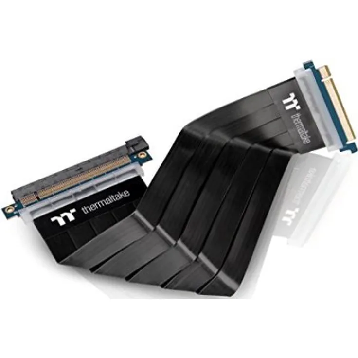 Thermaltake AC-045-CN1OTN-C1 PCI Express Extender, PCIE 16X, 300mm Kabel schwarz