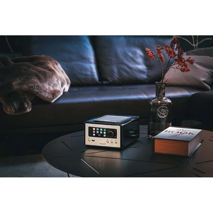 Sonoro Relax Internetradio mit Bluetooth, WLAN, TFT-Display, Wecker, schwarz - Preisvergleich – Bild 2
