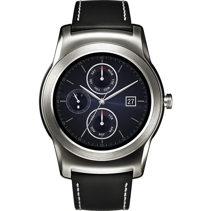 LG Electronics Watch Urbane W150 Smartwatch Unisex, Einheitsgröße, Silber – Bild 1
