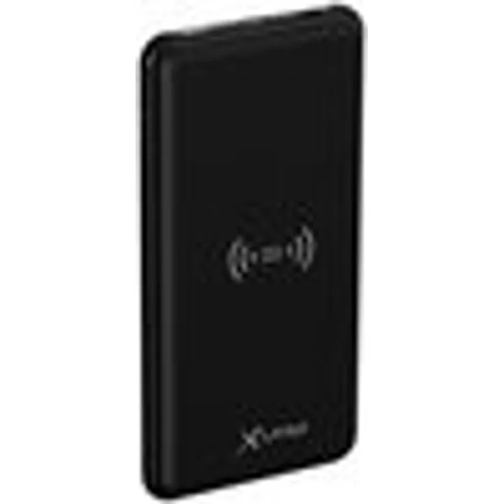 Xlayer Induktions-Powerbank 10000 mAh Wireless Plus 211962 Ausgänge Induktionslade-Standard, USB Schwarz