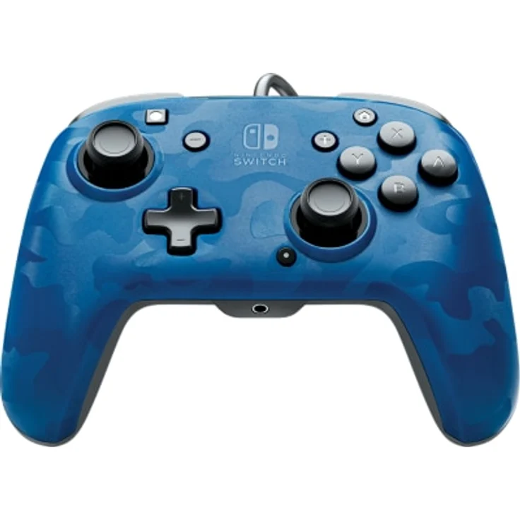 PDP Faceoff Deluxe+ Audio Wired Controller Blau, Schwarz (500-134-NA-CM02) (Switch) – Bild 1