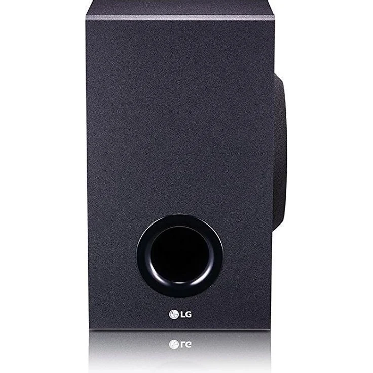 LG SJ2 2.1 Soundbar mit Subwoofer, 160 W, schwarz – Bild 9
