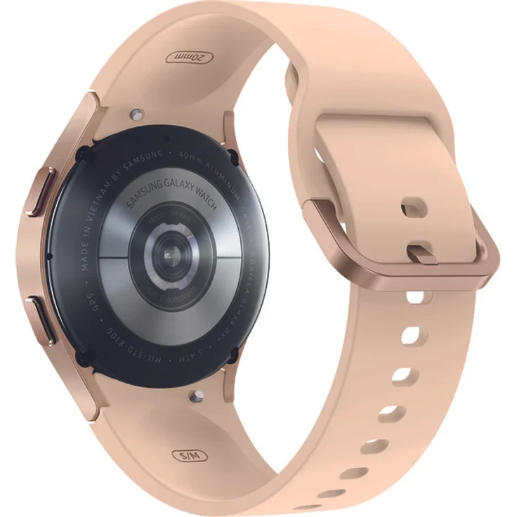 Samsung Galaxy Watch4 Bluetooth Smartwatch Damen, 40mm, Aluminiumgehäuse, Pink Gold – Bild 4