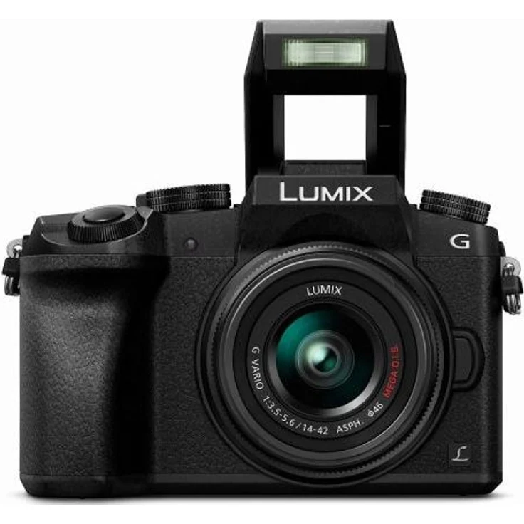 Panasonic LUMIX G DMC-G70KAEGK Systemkamera (16 Megapixel, OLED-Sucher, 7,5 cm OLED Touchscreen, 4K Foto und Video) mit Objektiv H-FS14042E schwarz – Bild 7
