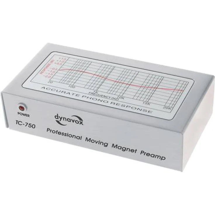 Vorverstärker Phono Dynavox MM Systeme TC 750 Silber – Bild 1