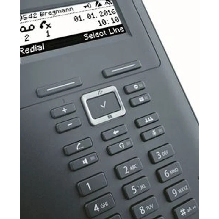 Telekom IP620 VoIP-Telefon schwarz – Bild 2