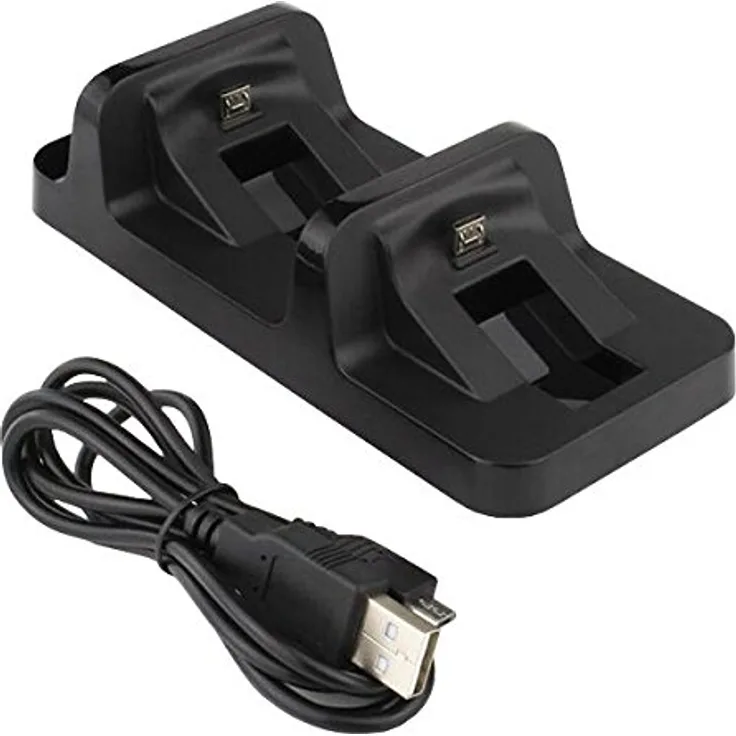 Playstation 4 - Dock Stand mit USB inkl. 1,5 Meter USB-Kabel