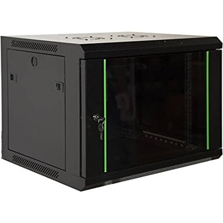 DIGITUS dn1909uecn Schrank mit 9-Zoll Wand für Netze, Schwarz – Bild 1