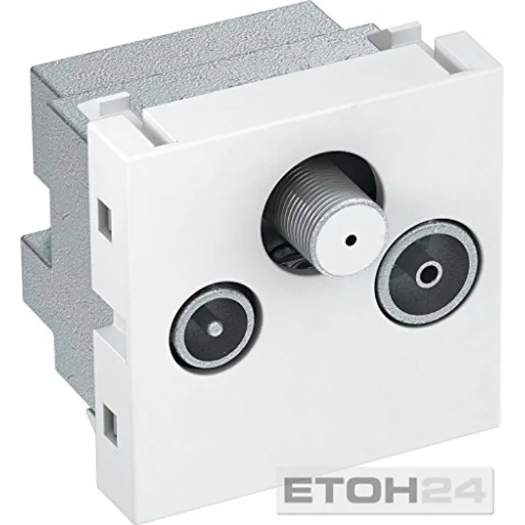 OBO Bettermann 6105282 OBO Antennensteckdose ANT-3SD RW1