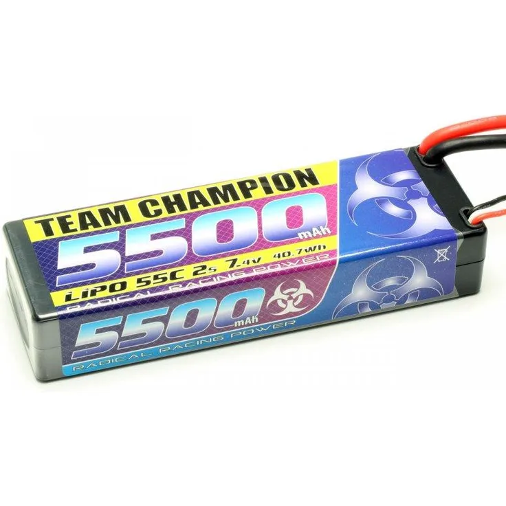 LiPo Akku Team Champion 5500mAh - 7,4V | 55C | Deans T-Plug