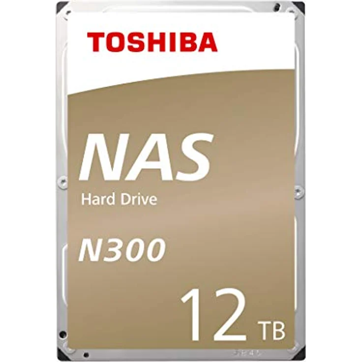 Toshiba N300 NAS - Festplatte - 12 TB - intern - 3.5 Zoll (8.9 cm) - SATA 6Gb/s - 7200 rpm - Puffer: 256 MB (HDWG21CUZSVA) – Bild 1
