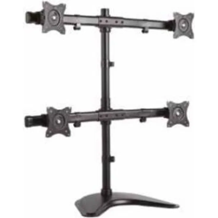 HAGOR M Table Mount FS Ouad Monitor Tischstandfuss Fuer 4 Monitore 33-68cm neigbar schwenkbar rotierbar Max VESA 100x100 4x8kg max