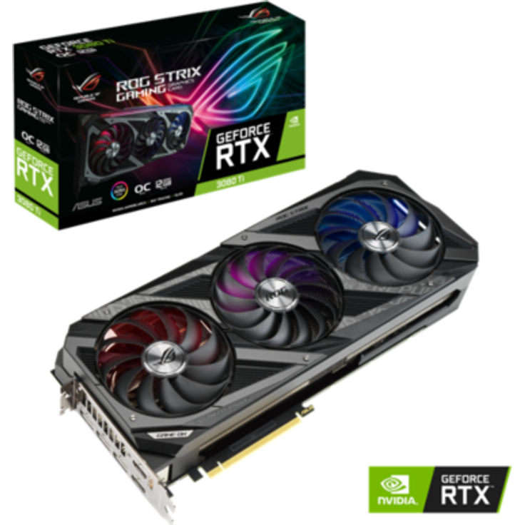 ASUS ROG -STRIX-RTX3080TI-O12G-GAMING NVIDIA GeForce RTX 3080 Ti 12 GB GDDR6X (90YV0GT1-M0NM00)