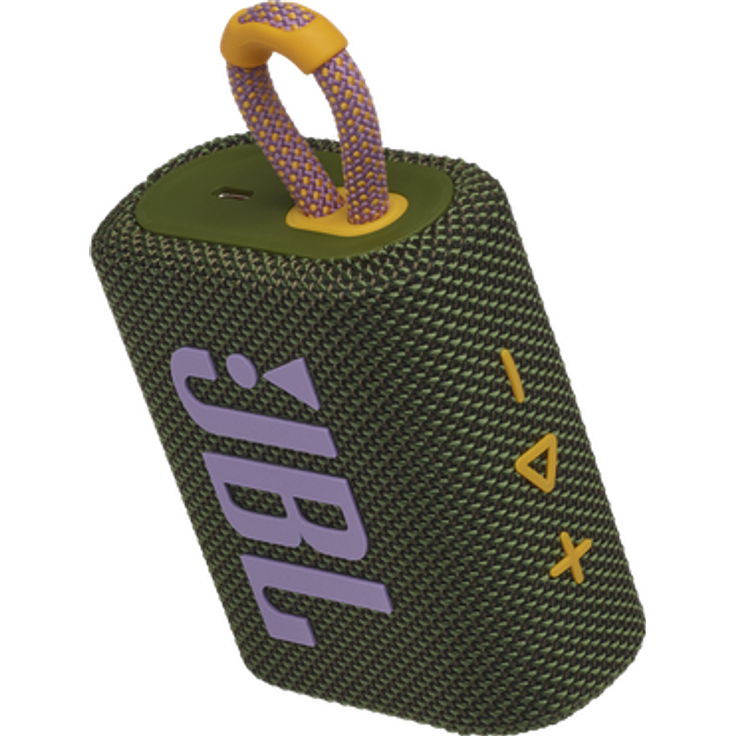 JBL GO 3 Tragbarer wasserdichter Bluetooth-Lautsprecher grün Bluetooth-Lautsprecher, wasserdicht, grün – Bild 7