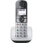 Panasonic KX-TGE510JTS Telefon DECT Anrufer-Identifikation Silber Telefon