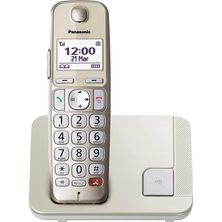 Panasonic KX-TGE250GN Single champagner – Bild 1