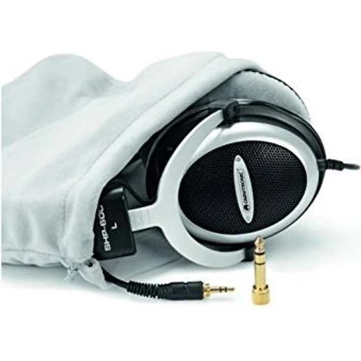 OMNITRONIC SHP-600 HiFi-Kopfhörer | Halboffener, ohrumschließender, dynamischer Stereokopfhörer | Gepolsterter, höhenverstellbarer Aluminiumbügel – Bild 2