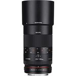 Samyang 100-2,8 Objektiv Marko DSLR Sony E manueller Fokus Fotoobjektiv, Makroobjektiv schwarz