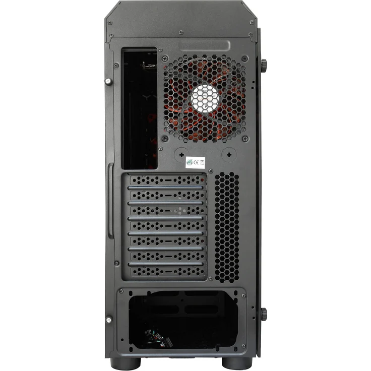 Chieftec GL-02B-OP Scorpion II Tower-Gehäuse, Temperglas – Bild 6