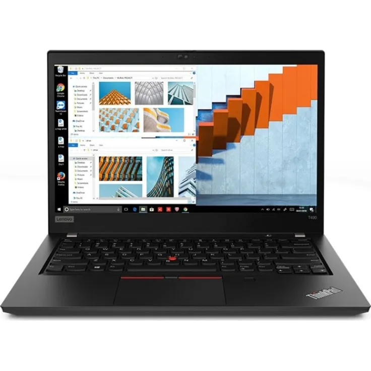 Lenovo ThinkPad T490 - Business-Laptop 14 Zoll (35,6 cm) Full HD, Intel Core i7-8565U, 8GB RAM, 256GB SSD, Windows 10 Pro 64-bit (20N20049GE)