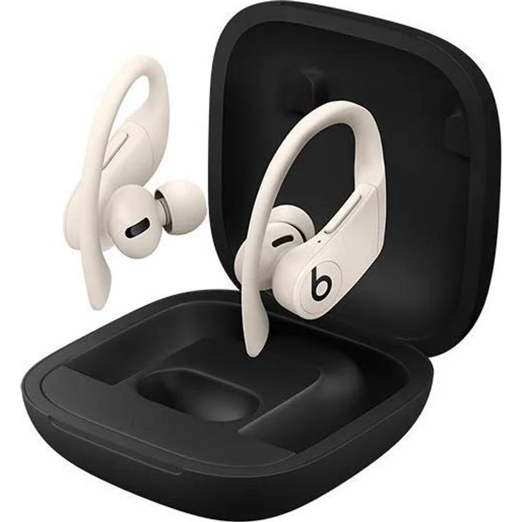 Powerbeats Pro Kabellose In-Ear Bluetooth Kopfhörer Apple H1 Chip, Bluetooth der Klasse 1, 9 Stunden Wiedergabe, schweißbeständige In-Ear Kopfhörer - Elfenbein – Bild 4