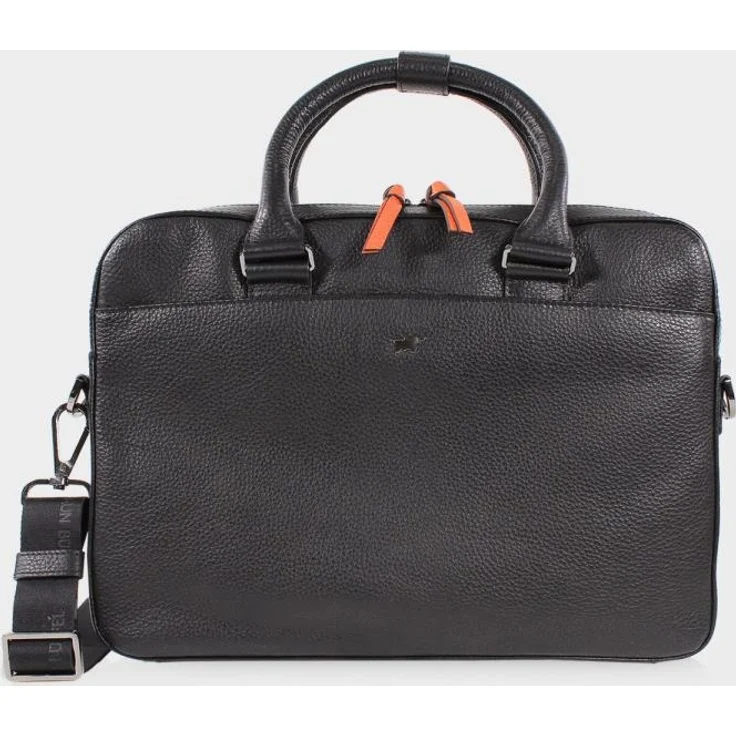 Braun Büffel Novara Leder Businesstasche Schwarz (26365-808-010)