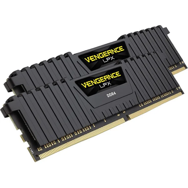 Corsair Vengeance LPX 16GB (2x8GB) DDR4 3000MHz C15 XMP 2,0 High Performance Desktop Arbeitsspeicher Kit, Schwarz – Bild 1