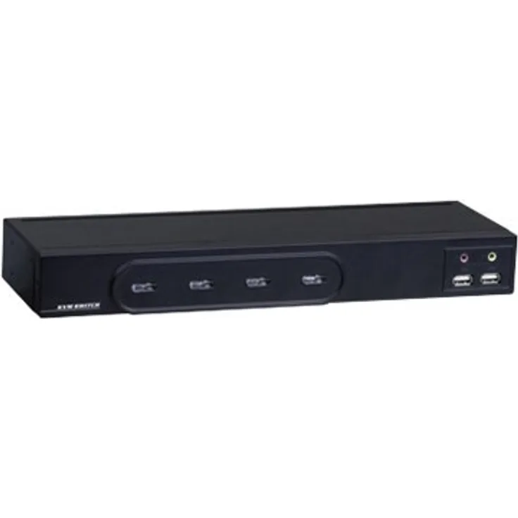 ROLINE Dual Head KVM-Audio Switch (DVI, USB 2.0)