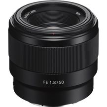 Bild für Sony SEL-50F18F Standard Objektiv (Festbrennweite, 50 mm, F1.8, Vollformat, geeignet für A7, A6000, A5100, A5000 und Nex Serien, E-Mount)