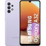 Samsung Galaxy A32 Smartphone 16,3cm (6,42 Zoll) SAMOLED-Display, 128GB interner Speicher, 4GB RAM, Dual-SIM, Android 11, Awesome Violet