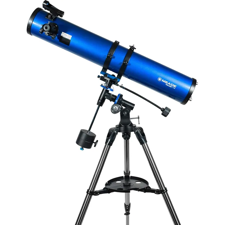 Meade Instruments Polaris 114mm Lichtbrechungskörper Blau - Teleskope