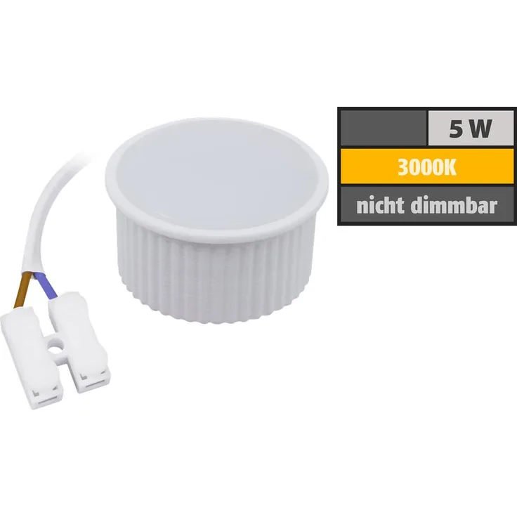 LED-Modul McShine PL-55 5W 400Lumen 230V 50x25mm warmweiß 3000K