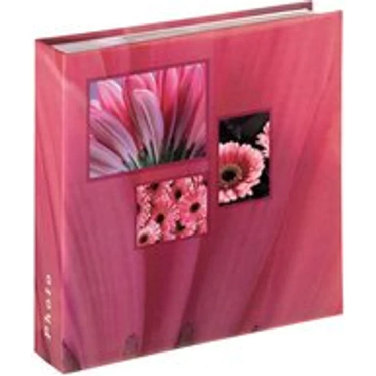 Hama Memo-Album Singo, für 200 Fotos im Format 10x15 cm, Pink rosa – Bild 1