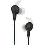 Bose QuietComfort 20 In-Ear-Kopfhörer (Acoustic Noise Cancelling, geeignet für Apple Gerät, 3,5 mm Klinkenstecker, 1,32 m Kabellänge) schwarz