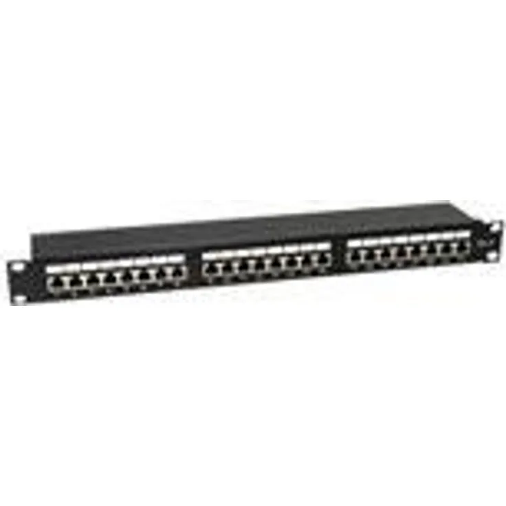 Equip Patchpanel 24x RJ45 Cat6 19'' 1HE grau