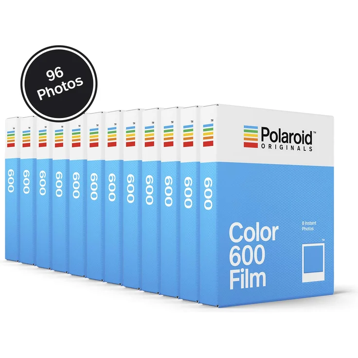 Polaroid Originals Color Film for 600-12-Pack, 96 Photos (4966) – Bild 1