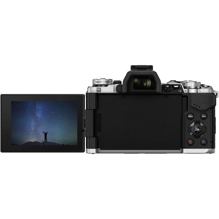 Olympus OM-D E-M5 Mark II Micro Four Thirds Systemkamera, 16.1 Megapixel, 5-Achsen Bildstabilisator, elektronischer Sucher, silber – Bild 3