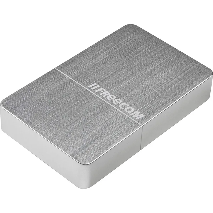 Freecom mHDD desktop - Festplatte - 4 TB - extern (Stationär) - 3.5 Zoll (8.9 cm) - USB 3.0 - Silber (56387)