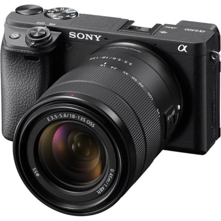 Sony Alpha 6400 Kit schwarz inkl. Sony E 18-135mm OSS – Bild 1