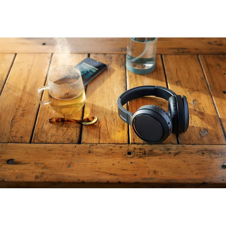 Philips TAH5205BK-00 Over-Ear-Kopfhörer, mit Bluetooth, Mikrofon, schwarz – Bild 7
