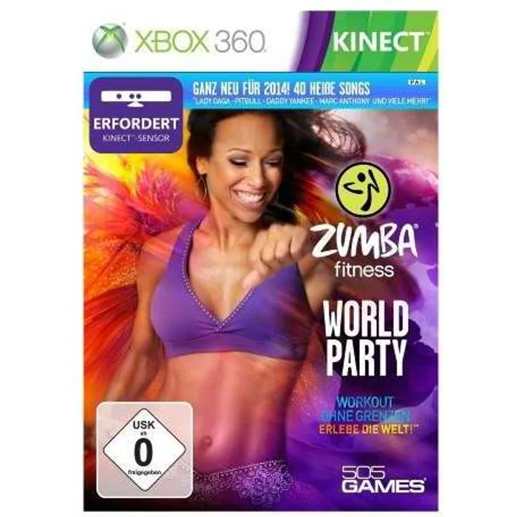Zumba Fitness World Party (Kinect) (Xbox 360)