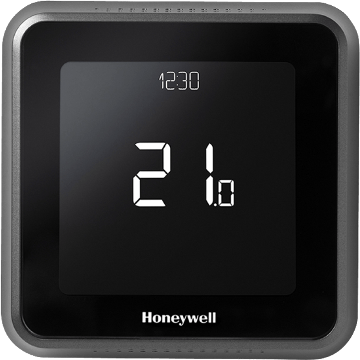 Honeywell Home Y6R910WF6042 Lyric T6 Wi-Fi Raumthermostat und verdrahtete Empfängerbox, Wandmontage, Schwarz