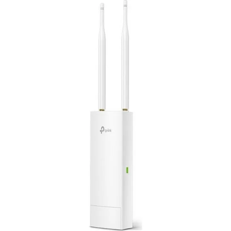 TP-Link EAP110 Outdoor N300 WLAN Access Point (300Mbit-s 2,4GHz mit 2 2-MIMO, unterstützt passives PoE, hohe Reichweit, IP65-Zertifizierung wetterfestes Gehäuse) weiß